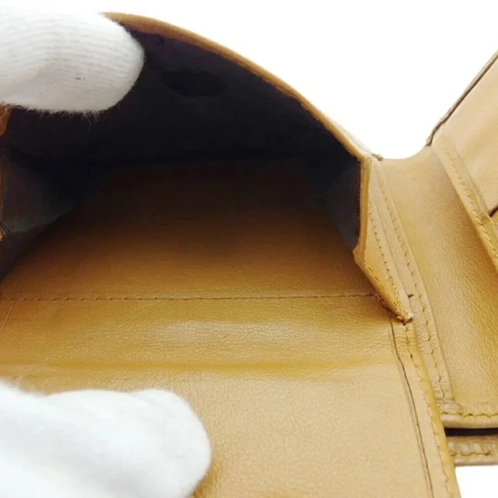 Dior Bifold Wallet light brown Women Authentic secondhand